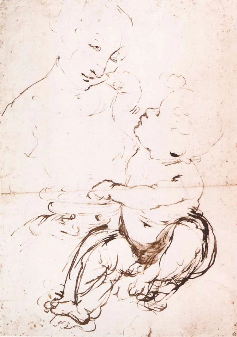 230-Studio per la Madonna con la fruttiera